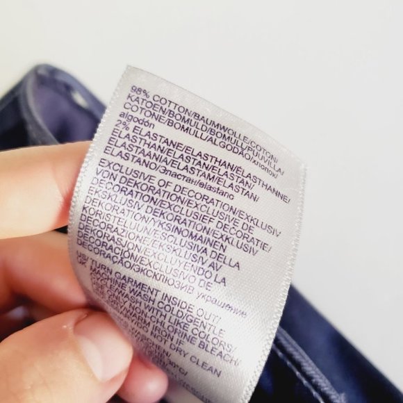 NYDJ Jeans Clarissa Slimming  Straight Ankle Classic Navy 6 - Picture 8 of 11